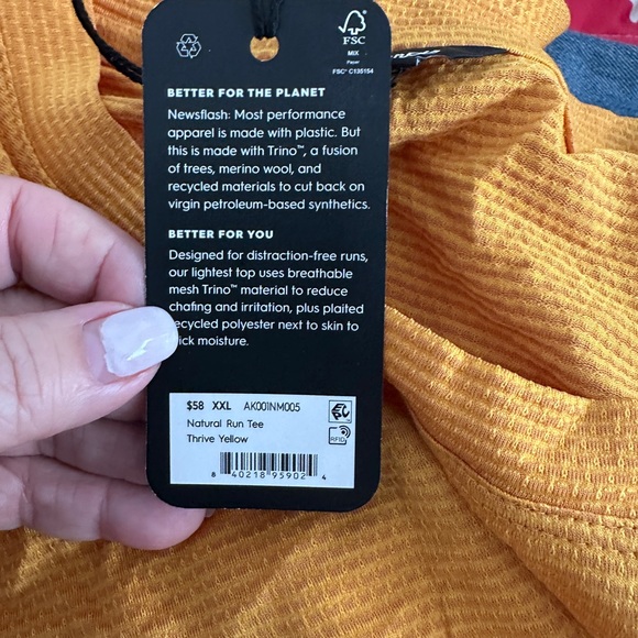 ALLBIRDS XXL TEE FOR MEN. GORGEOUS COLOR. NEVER WORN - Picture 4 of 5